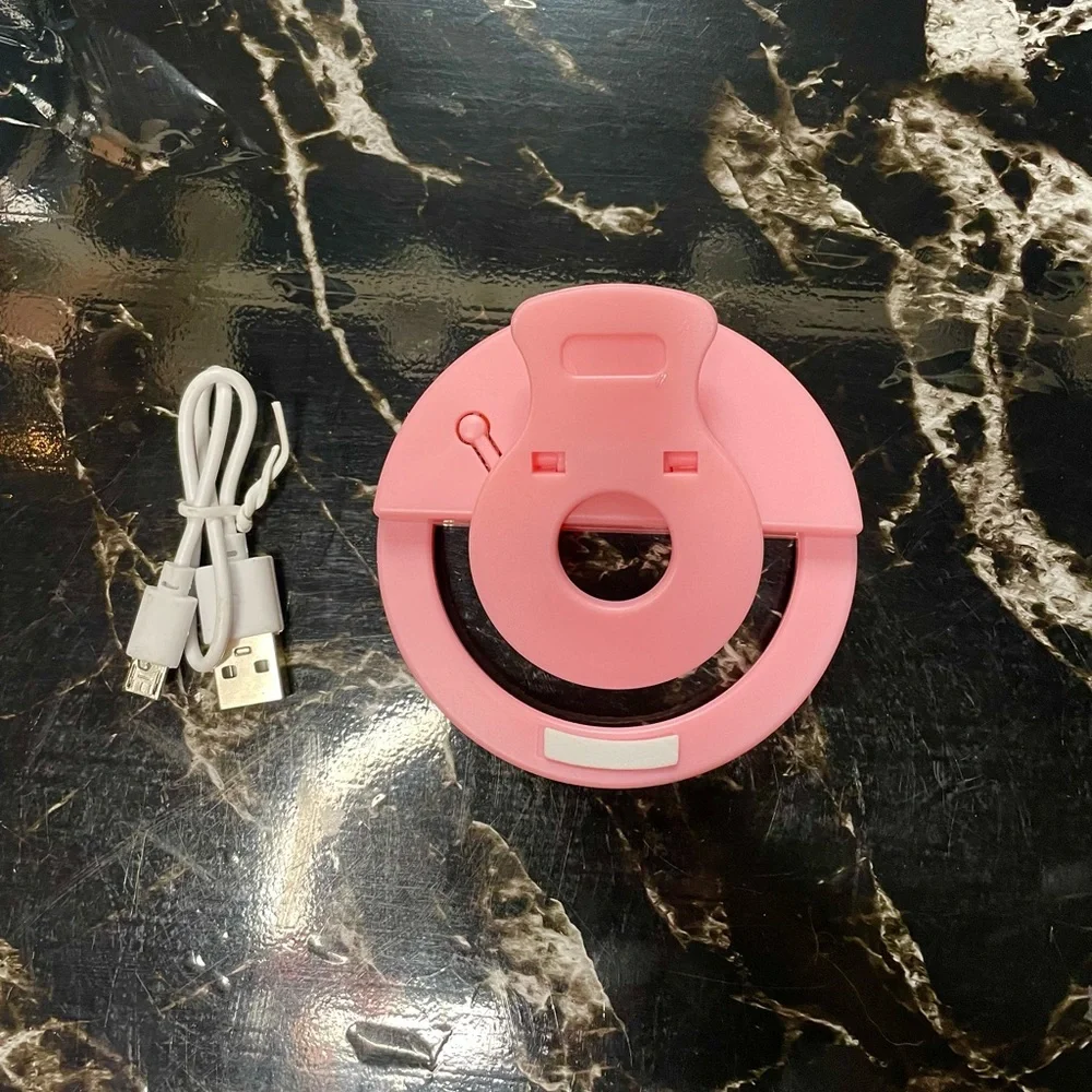 Ring light clip on for phone